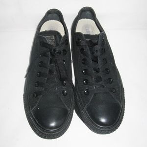 Converse Black Sneakers W 8 M 6 Euro 39 shoe